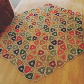 hexagonal blanket
